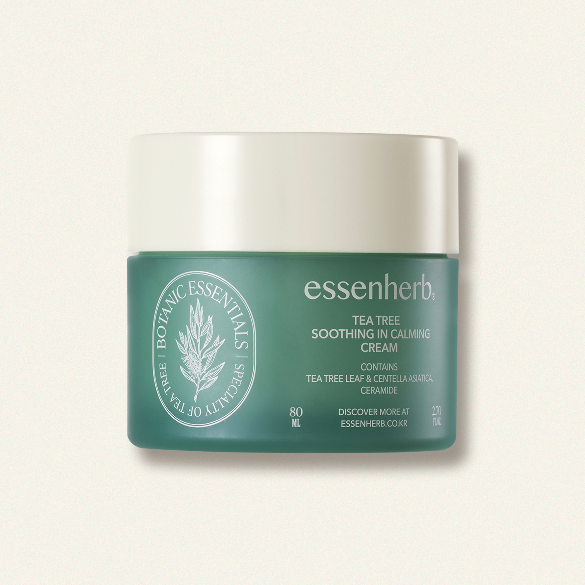 Essenherb Tea Tree Soothing In Calming Cream (80ml) - AMI Cosmetic