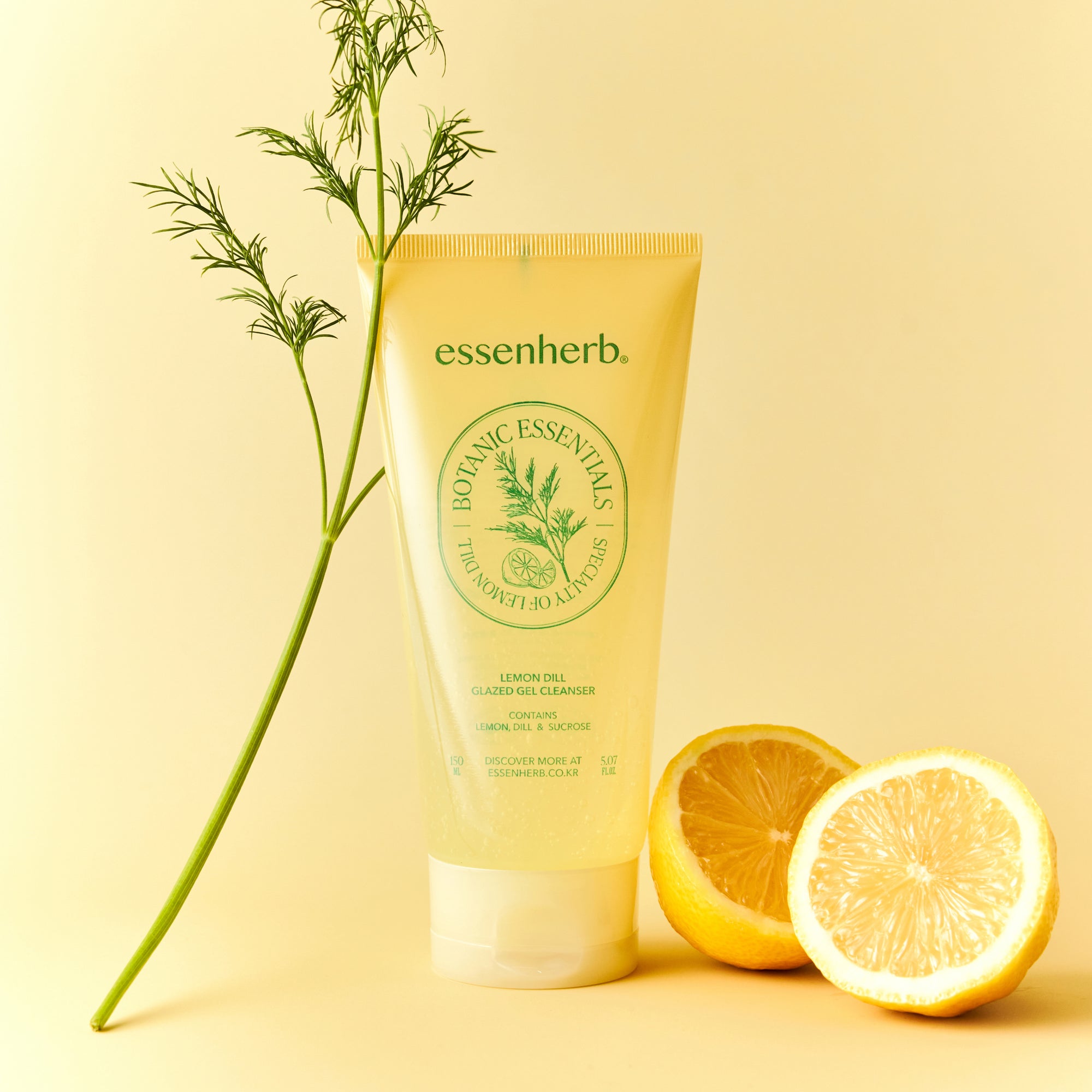 Essenherb Lemon Dill Glazed Gel Cleanser 150ml - AMI Cosmetic