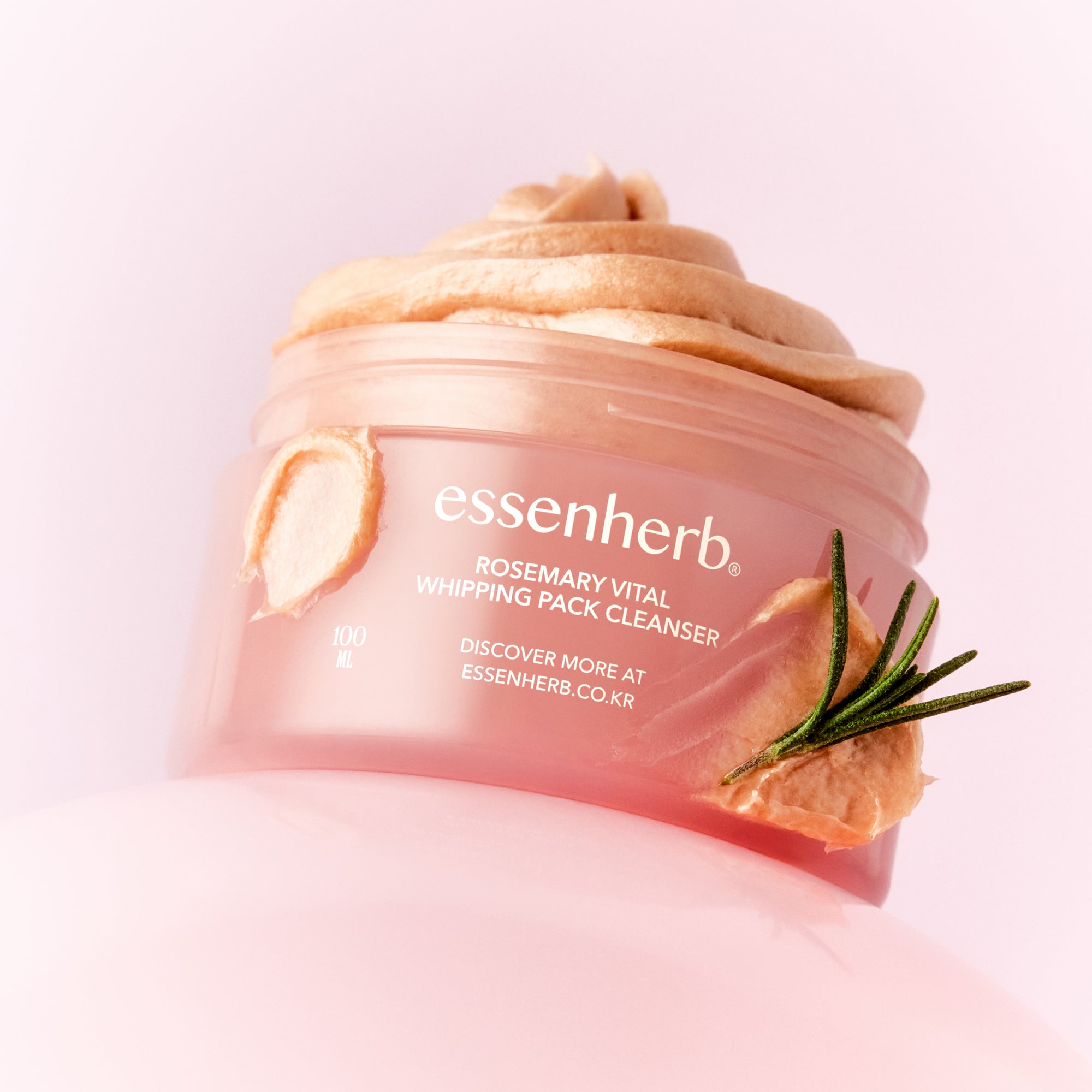 Essenherb Rosemary Vital Whipping Pack Cleanser 100ml - AMI Cosmetic