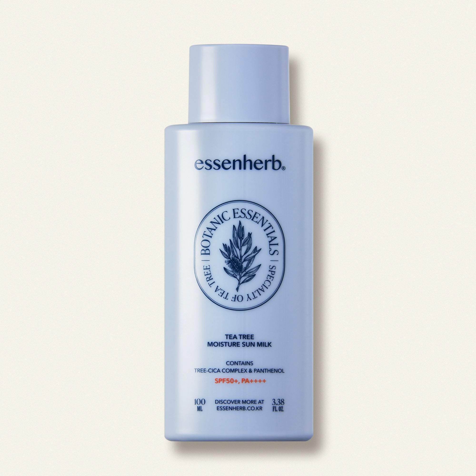 Essenherb Tea Tree Moisture Sun Milk 100ml SPF50+ PA++++ - AMI Cosmetic