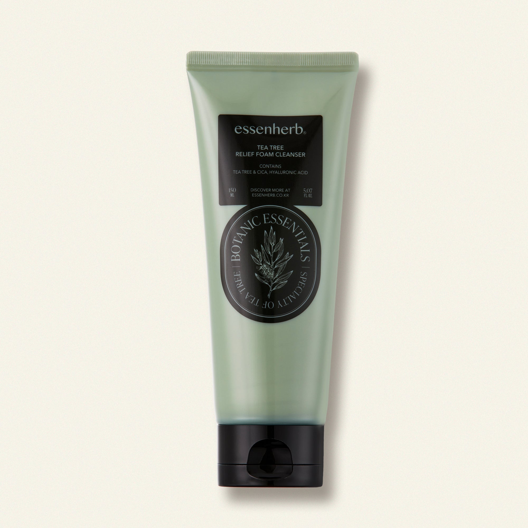 Essenherb Tea Tree Relief Foam Cleanser 150ml - AMI Cosmetic