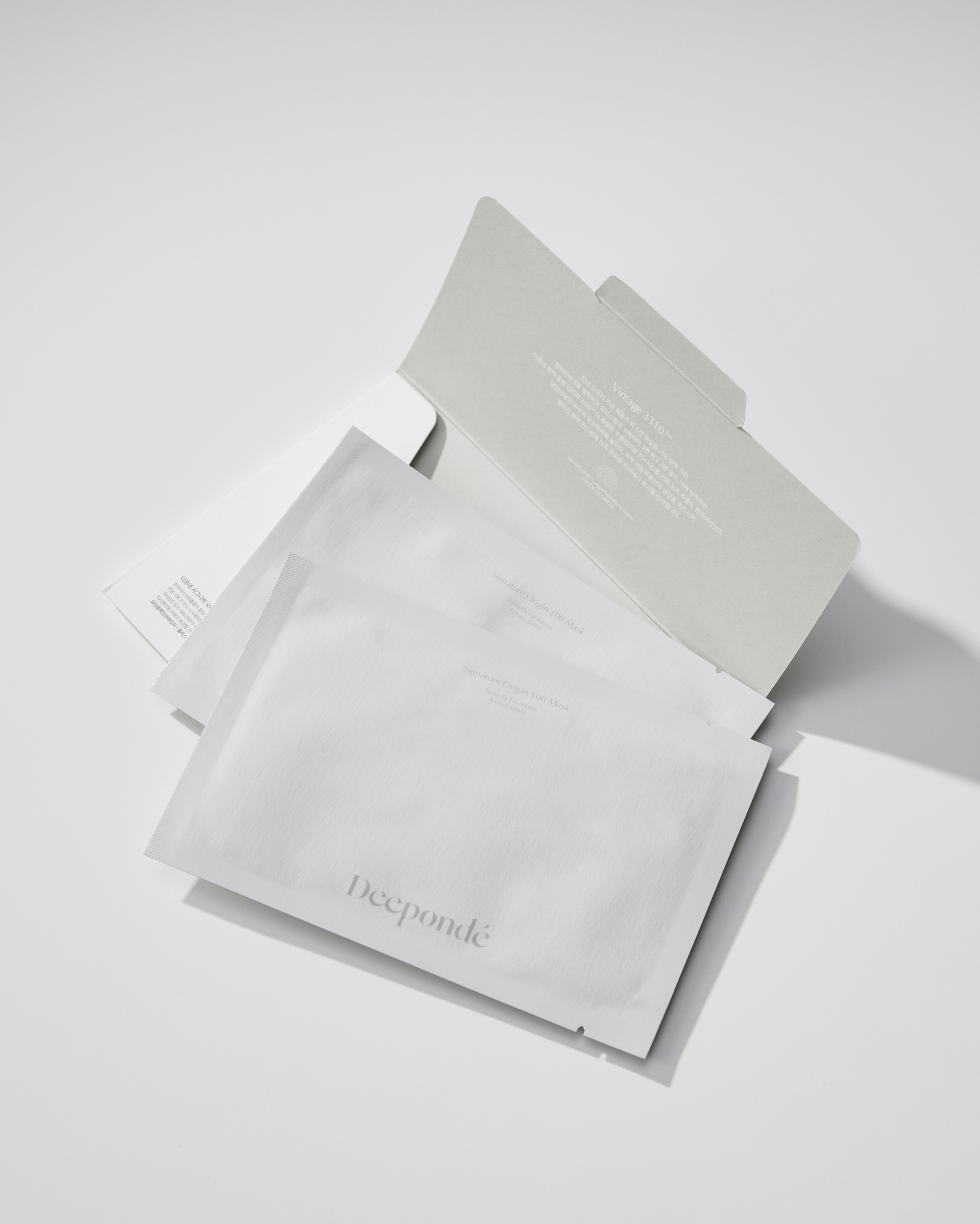Deepondé Signature Origin 100 Mask (22g x 2ea) - AMI Cosmetic