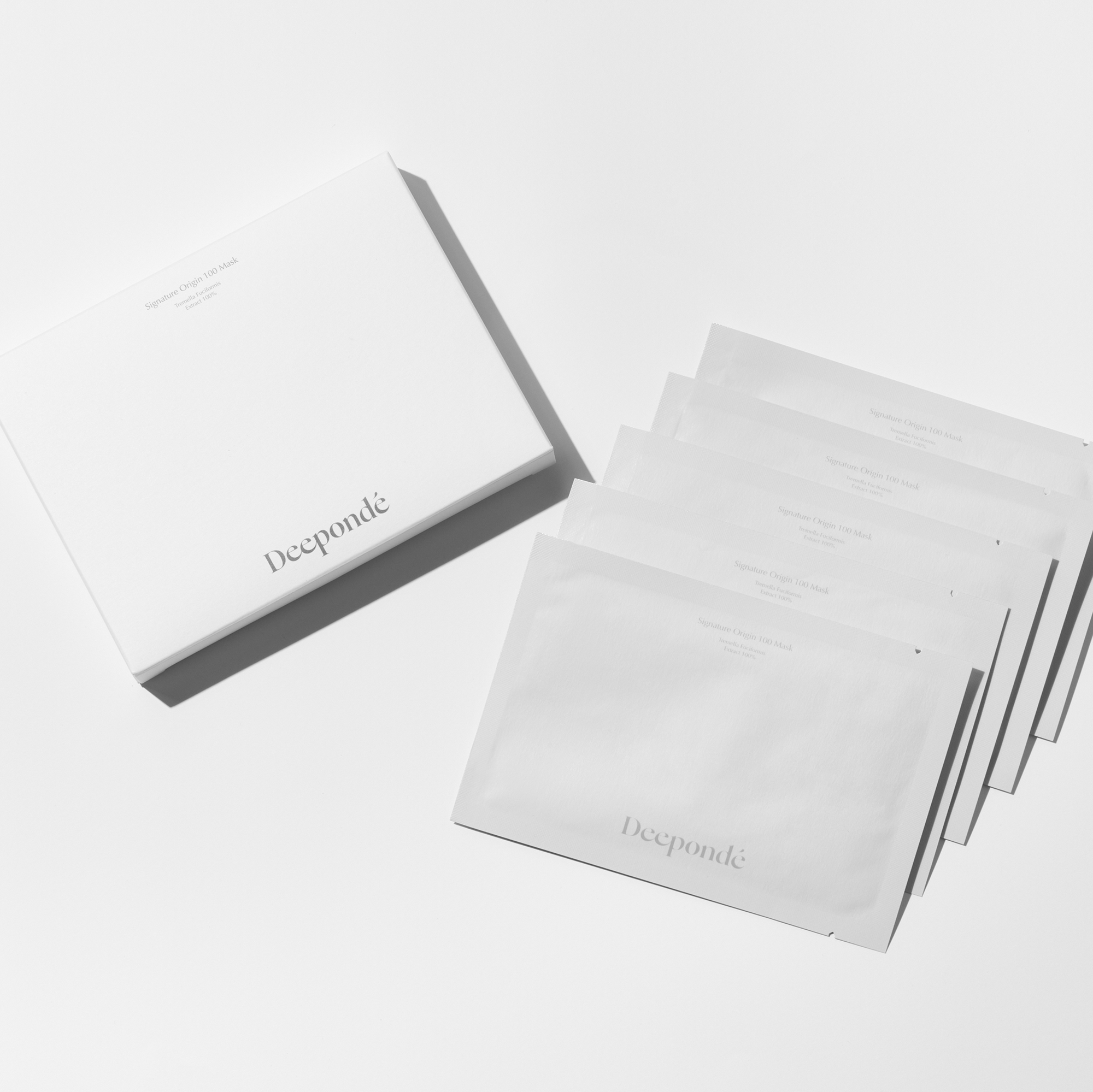 Deepondé Signature Origin 100 Mask (22g x 5ea) - AMI Cosmetic